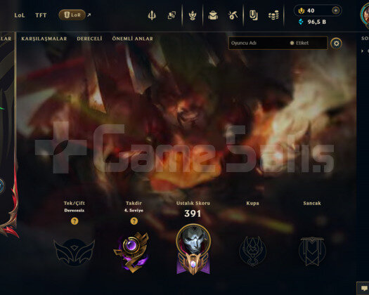 248 lvl 183 kostüm Shan Uzal Mordekaiserli Hesap