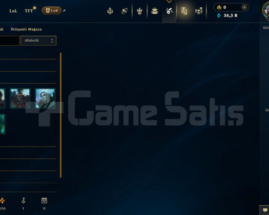 TR UNRANKED 36K MÖ 6 KOSTÜM 100 WR