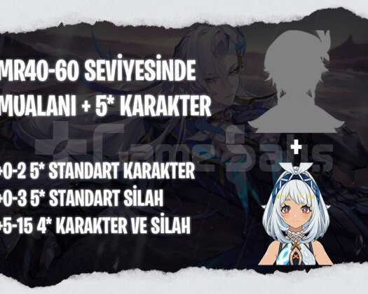 EU | MR40+ Mualani + Rastgele 5*
