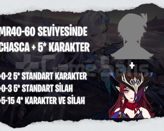 EU | MR40+ Chasca + Rastgele 5*