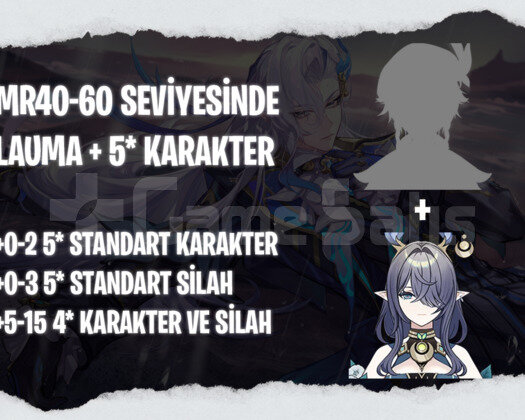 EU | MR40+ Lauma + Rastgele 5*