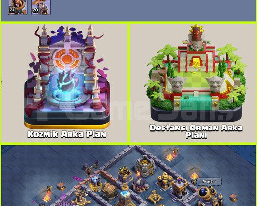 14 KOSTÜM!! 2 ARKAPLAN!! TH17 MAX+MAX HESAP