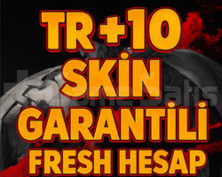 TR +10 SKİNLİ MAİLLİ FRESH DOLU HANDMADE HESAP!!!!
