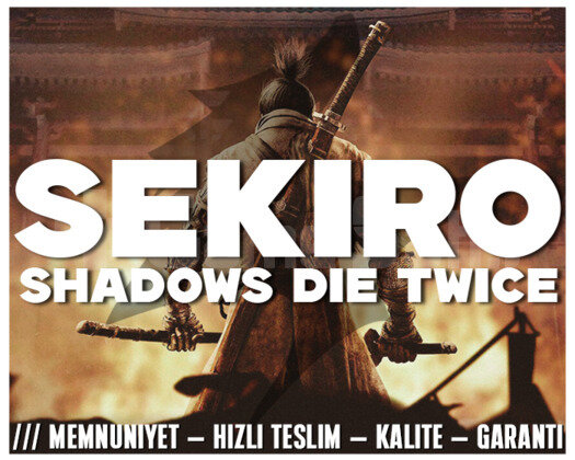 Sekiro Shadows Die Twice + KORUMA + HIZLI TESLİM
