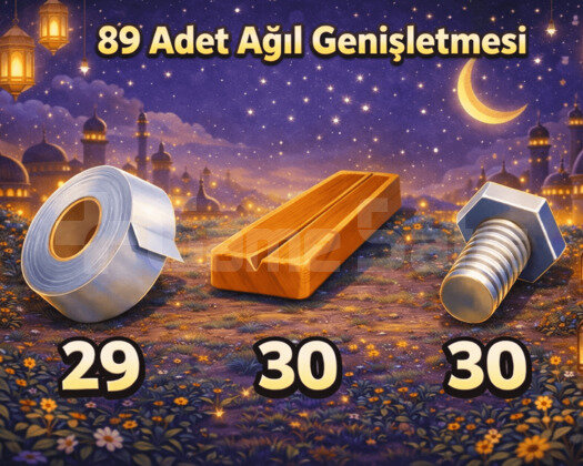 89 Adet Ağıl Genişletmesi ANINDA TESLİMAT