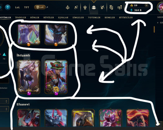 EUW / 421 LEVEL / 159 SKİN /+MAİL /+12.500 SATIŞ