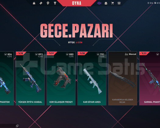 KARABORSA KELEBEK+250 VP +GÜZEL GECE PAZARI