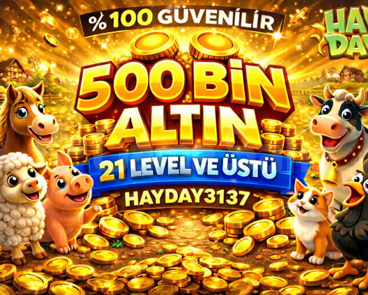 +21 LEVEL 500 BİN ALTIN