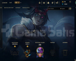 EUW Unranked | 10 Kostüm - 41 Hero | LoL Hesap