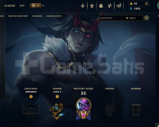 EUW Unranked | 10 Kostüm - 41 Hero | LoL Hesap