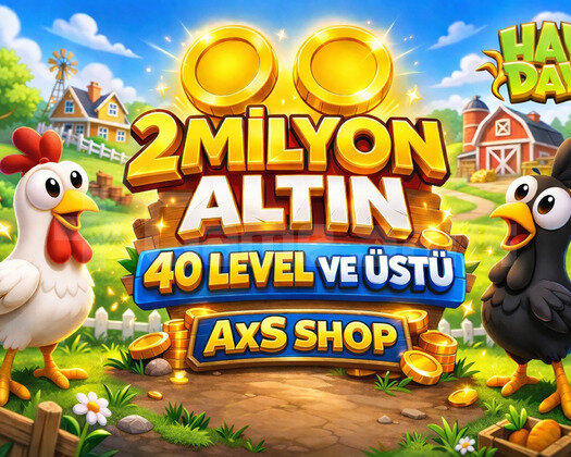 +40 Level 2 Milyon Altın ANINDA TESLİMAT