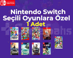 Seçili Switch Oyunlarına Özel İlan 1 Oyun