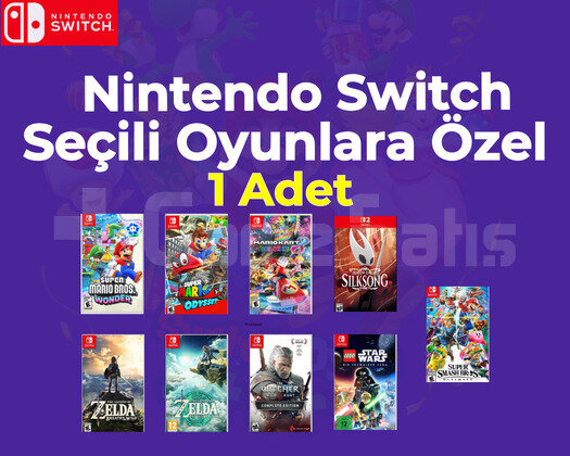 Seçili Switch Oyunlarına Özel İlan 1 Oyun