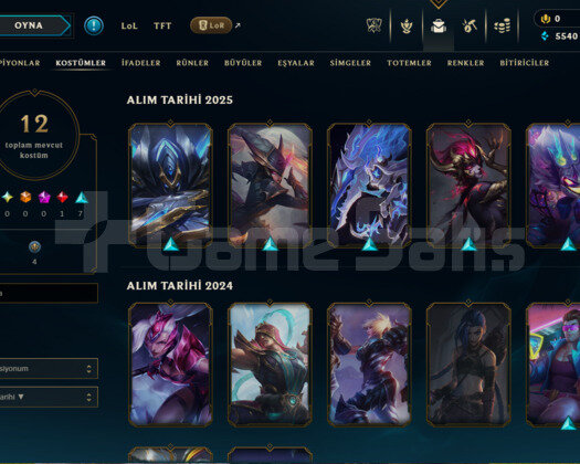 DERECELİ HAZIR / KALİTELİ KOSTÜMLER / UNRANKED