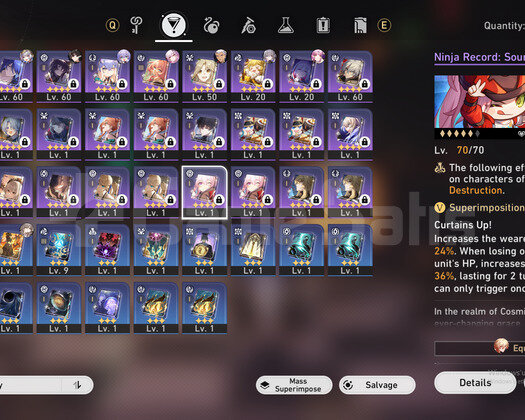 TL 56 I Mydei + Cipher + Evernight + Sparkle