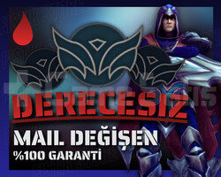 30 LVL + DERECESİZ + HANDMADE + MAİL DEĞİŞEN