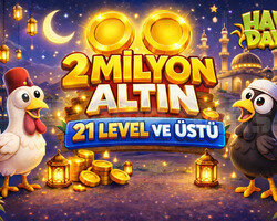 +21 Level 2 Milyon Altın ANINDA TESLİMAT