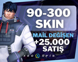 90-300 SKİN | MAİL DEĞİŞEN | UVİP+ | 25,000 SATIŞ