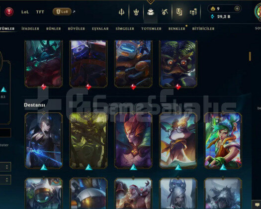 283 LEVEL + 192 KOSTÜM + 157 HERO + 29K ÖZ + MAİL!