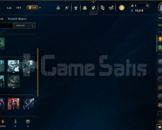 EUW 73 LEVEL MAİLLİ FRESH HANDMADE 26 SKİNLİ!!