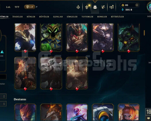 670 LEVEL + 187 KOSTÜM + 172 HERO + 205K ÖZ+ MAİL!