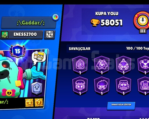 58K ve 100 karakteri var