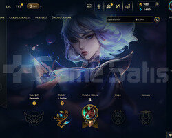 EUW Unranked | 4 Kostüm - 980 RP | Ranked Ready