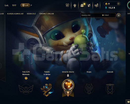 EUW Unranked | 3 Kostüm - 35 Hero | LoL