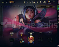 TR UNRANKED S14 DİAMOND ACC 41 KARAKTER 12 SKIN