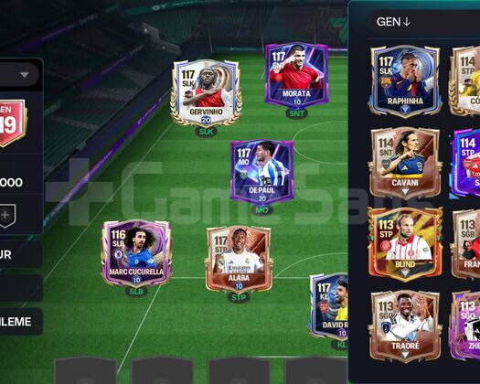119GEN 117 GULLİT QUARESMA FC MOBİL