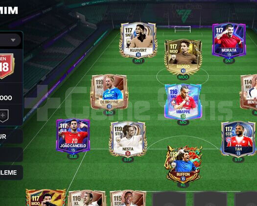 118GEN 117 BUFFON DEBRUYNE FC MOBİL