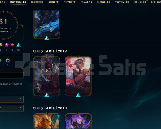 EUW Unranked | 31 Kostüm - 75 Hero | Ranked Ready