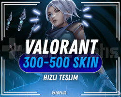 TR SUNUCU 300-500 SKIN VALORANT RANDOM HESAP