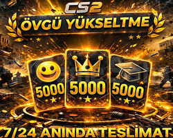 15.000 ÖVGÜ CS2 YEŞİL FAKTÖR HİZMETİ ! ANINDA !