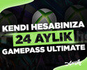 KENDİ HESABINIZA | 24 Aylık Xbox Gamepass Ultimate