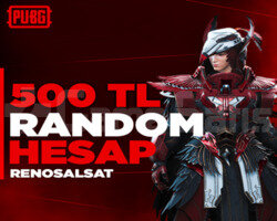 500 TL DOLU RANDOM HESAP