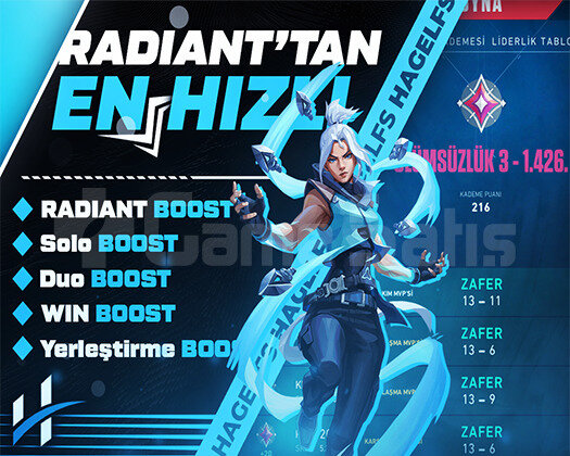 Radyanttan en ucuz ve en hızlı EloBoost!