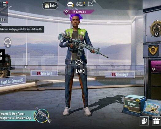 BUZ DİYARI 1LVL BEBEK HESAP FIRSAT!!!
