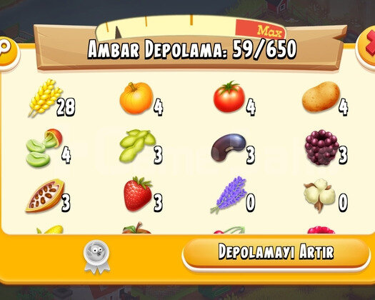 42 Level 1050 Ağıl Hayday Hesap