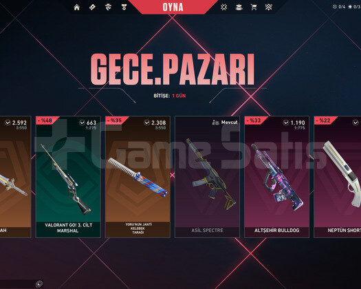 ASİL SPECTRE+250 VP GÜZEL GECE PAZARI