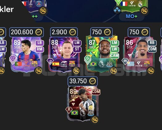 TOTY MBAPPE VE R9 ÜST DÜZEY HESAP