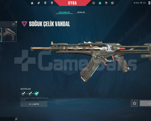 32 Level Plat 3 3 Tane Bıçak 1 Vandal Hesap