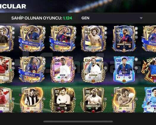 FC MOBİLE 123 GEN -- FULL UTOTY/TOTY HESAP