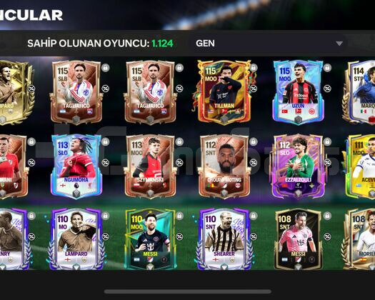 FC MOBİLE 123 GEN -- FULL UTOTY/TOTY HESAP