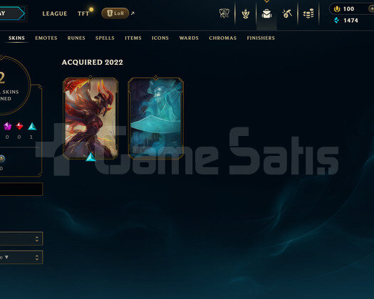EUW Unranked | 2 Kostüm - 23 Hero | Handmade Hesap