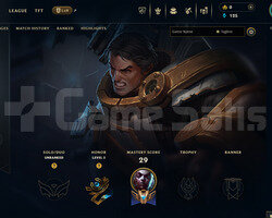 EUW Unranked | 4 Kostüm - 30 Hero | LoL Hesap