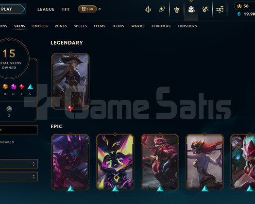 EUW UNRANKED | 15 KOSTÜM - 36 HERO | DERECELİ HAZI