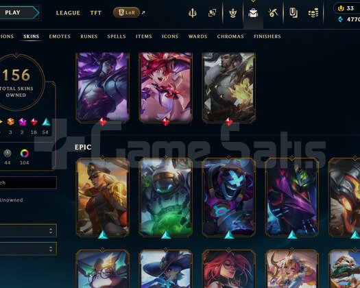 EUW 477 LEVEL | 156 KOSTÜM - 172 HERO | HANDMADE