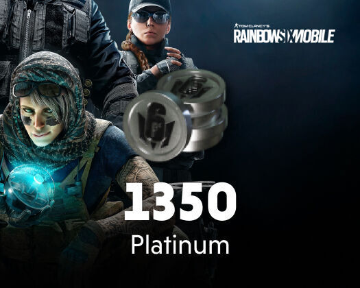 Rainbow Six Mobile 1350 Platinum