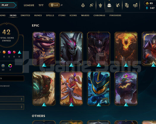 EUW 112 LEVEL | 42 KOSTÜM - 166 HERO | HANDMADE HE